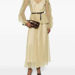 Blusa con ruches in beige Forte Forte - donna 