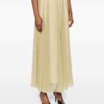 Gonna midi a strati in beige Forte Forte - donna 