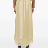 Gonna midi a strati in beige Forte Forte - donna 