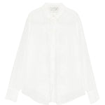Camicia a maniche lunghe in bianco 