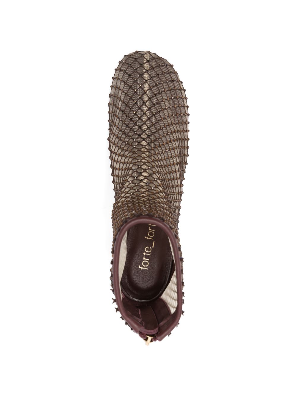 Stivaletti My Alma con borchie in marrone Forte forte - uomo 