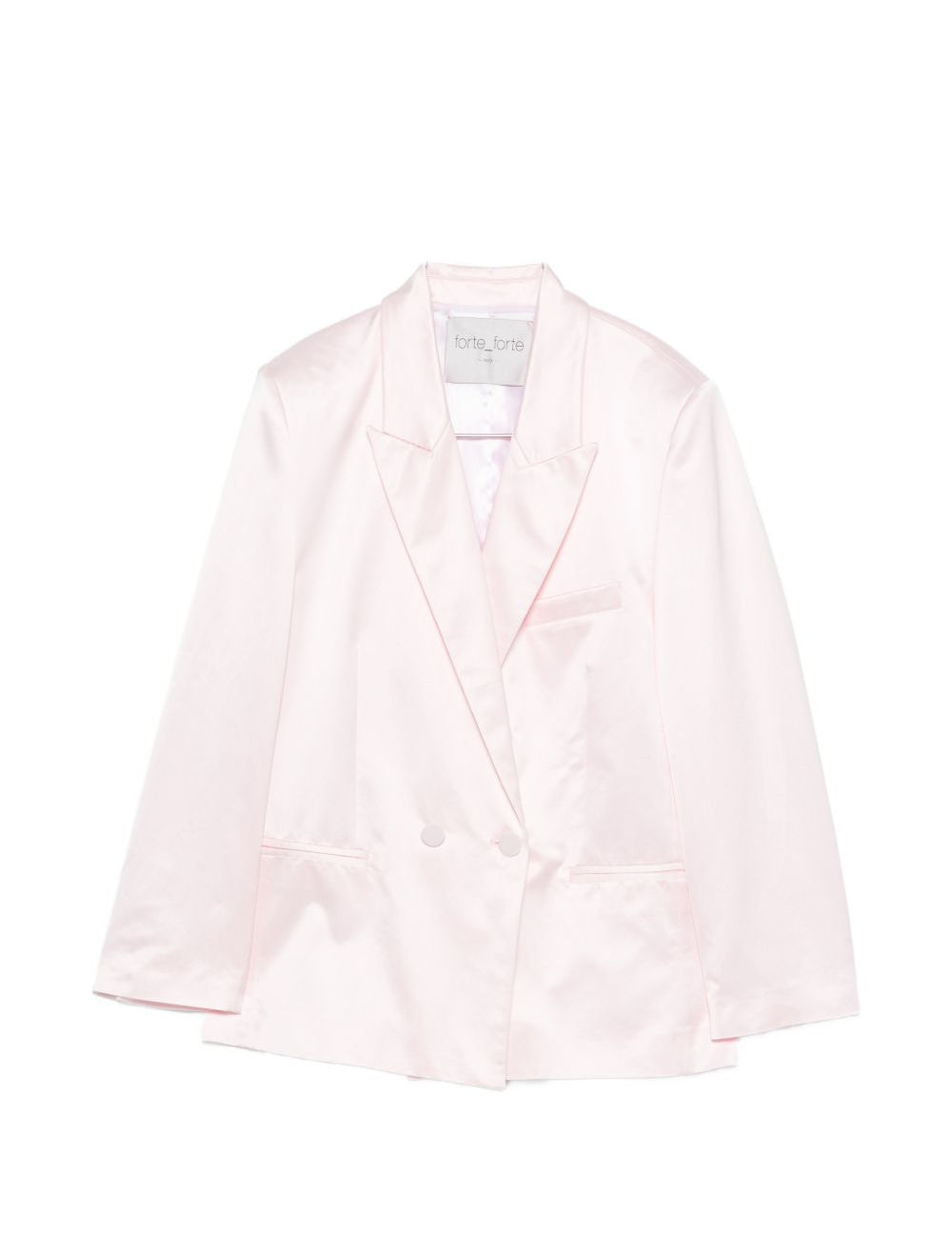Blazer doppio petto in bianco Forte forte - donna 