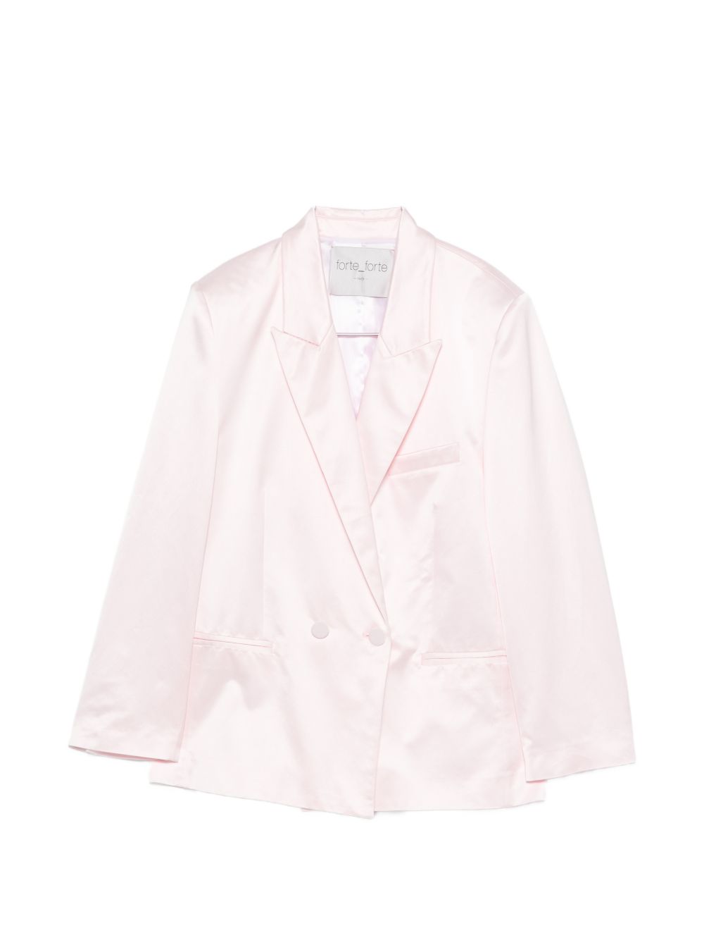 Blazer doppio petto in bianco Forte forte - donna 