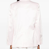 Blazer doppio petto in bianco Forte forte - donna 