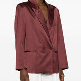 Blazer doppio petto in rosso Forte forte - donna 