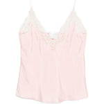 Top con pizzo in rosa Forte forte - donna 