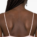 Top con pizzo in rosa Forte forte - donna 