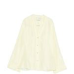 Camicia in seta in giallo Forte forte - donna 