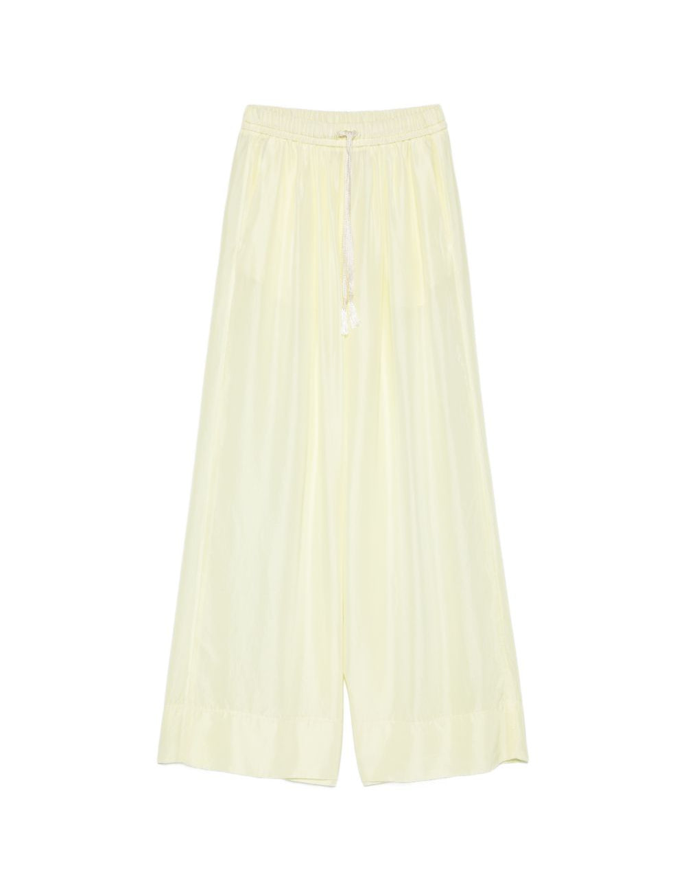 Pantaloni con coulisse in giallo Forte forte - donna 