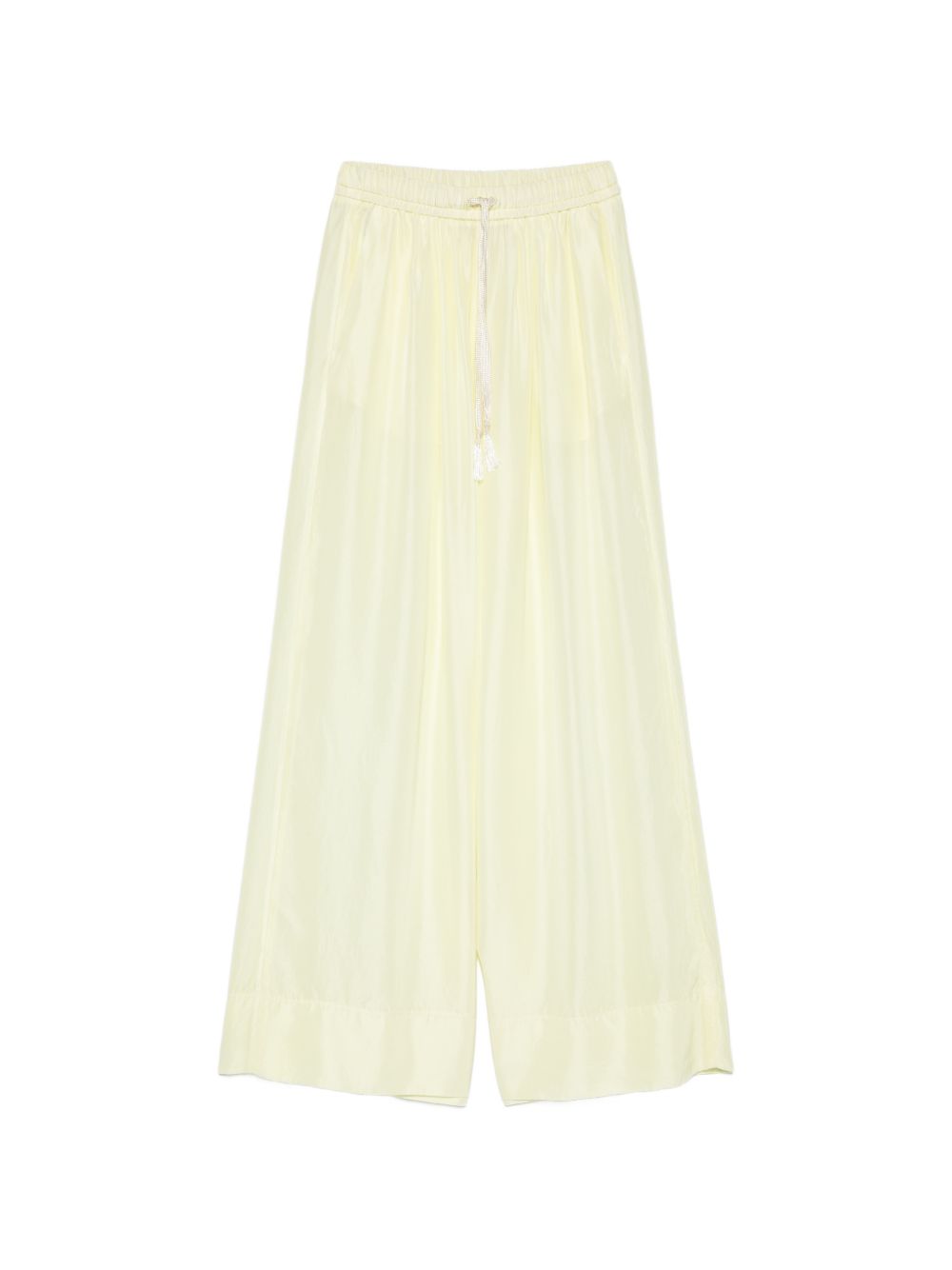Pantaloni con coulisse in giallo Forte forte - donna 