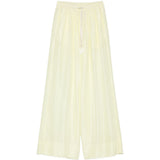 Pantaloni con coulisse in giallo Forte forte - donna 