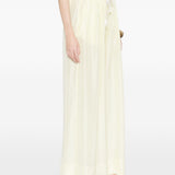 Pantaloni con coulisse in giallo Forte forte - donna 