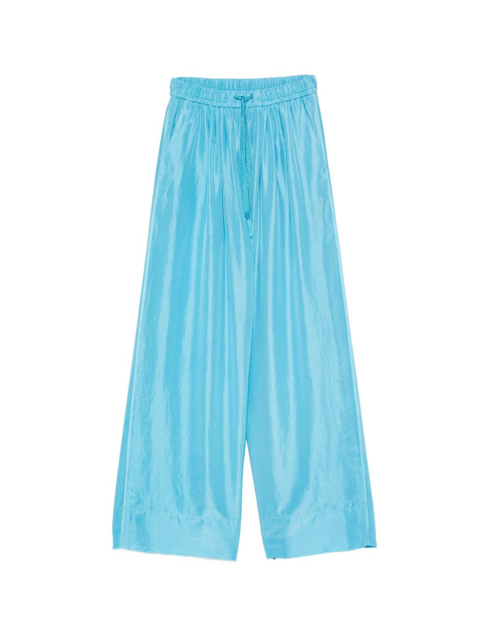 Pantaloni con coulisse in blu Forte forte - donna 