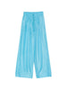 Drawstring trousers in strong blue - women's