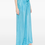 Pantaloni con coulisse in blu Forte forte - donna 