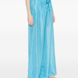 Pantaloni con coulisse in blu Forte forte - donna 