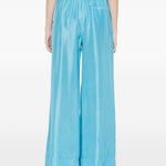 Pantaloni con coulisse in blu Forte forte - donna 
