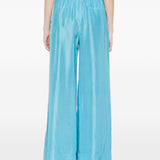 Pantaloni con coulisse in blu Forte forte - donna 