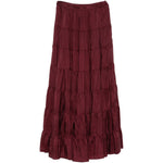 Gonna lunga in borgogna Forte forte - donna 