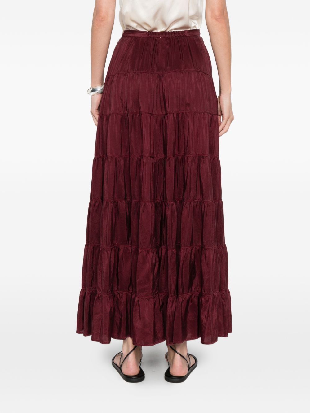 Gonna lunga in borgogna Forte forte - donna 