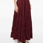 Gonna lunga in borgogna Forte forte - donna 