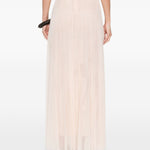 Gonna lunga plissettata in beige Forte forte - donna 