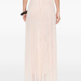 Gonna lunga plissettata in beige Forte forte - donna 