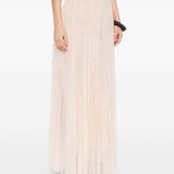 Gonna lunga plissettata in beige Forte forte - donna 