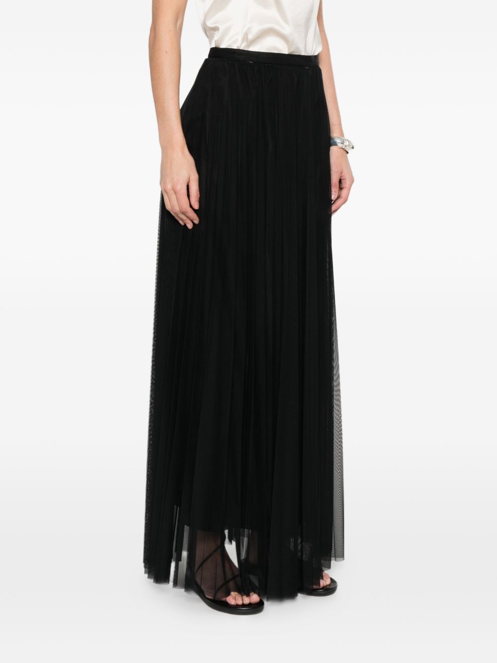 Gonna lunga svasata in nero Forte forte - donna 