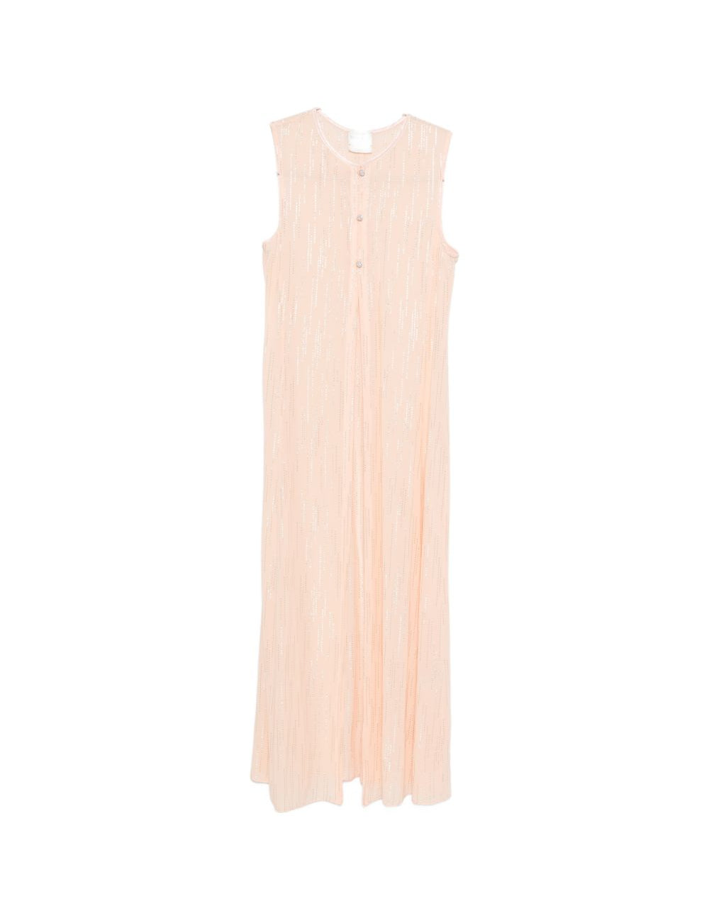 Top lungo con spacco centrale in rosa Forte forte - donna 