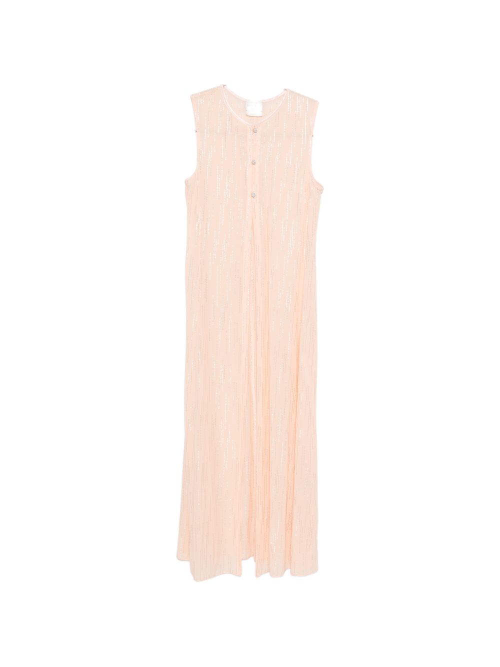 Top lungo con spacco centrale in rosa Forte forte - donna 