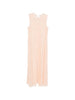 Top lungo con spacco centrale in rosa Forte forte - donna