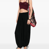 Top senza maniche in bordeaux Forte forte - donna 