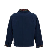 Giacca horse equine  in blu Found - unisex 