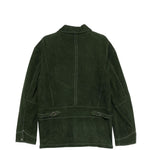 Gicca in suede con tasche in verde Found - unisex 