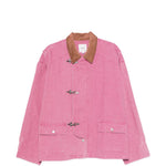 Giacca in twill di cotone con chiusura a fibbia in rosa Found - unisex 