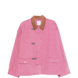 Giacca in twill di cotone con chiusura a fibbia in rosa Found - unisex 