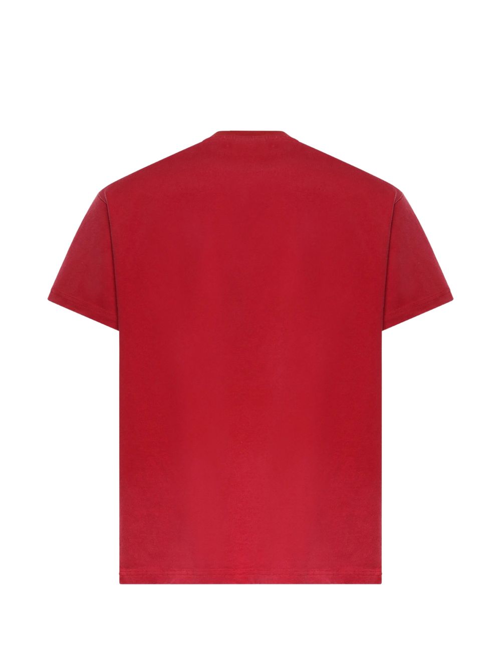 T-shirt con stampa wildlife chenille in rosso Found- unisex 