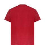 T-shirt con stampa wildlife chenille in rosso Found- unisex 