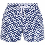 Costume con stampa in blu - FRESCOBOL CARIOCA uomo 