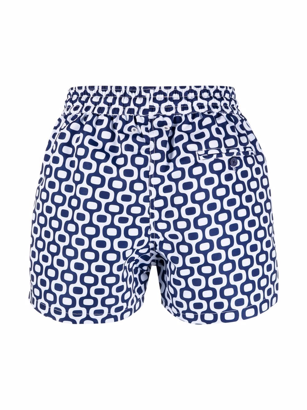 Costume con stampa in blu - FRESCOBOL CARIOCA uomo 