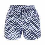 Costume con stampa in blu - FRESCOBOL CARIOCA uomo 