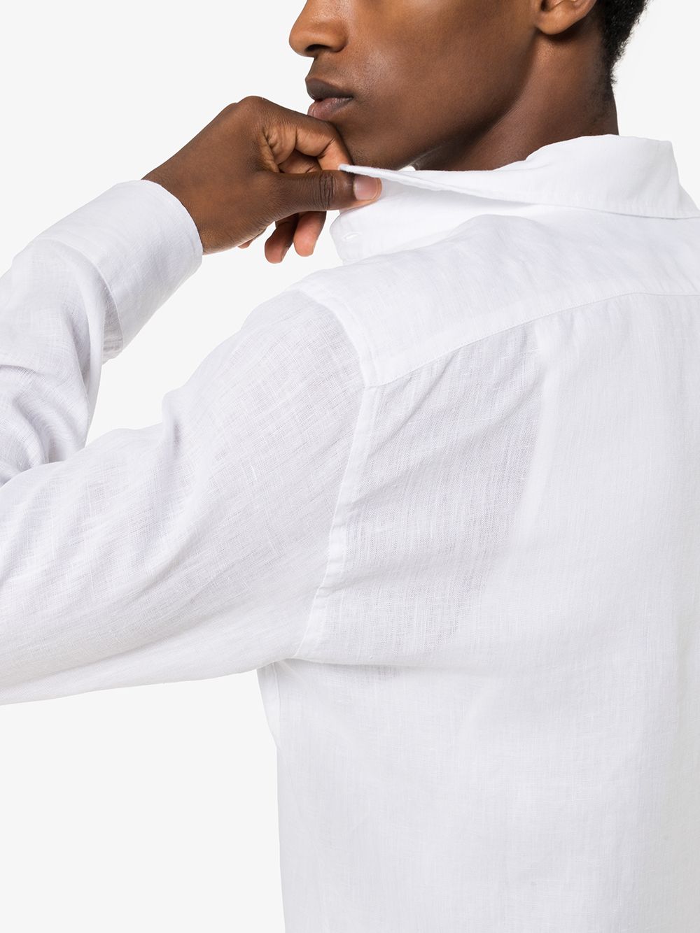 Camicia Antonio in bianco Frescobol carioca - uomo 