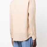 Camicia a maniche lunghe in beige Frescobol carioca - uomo 