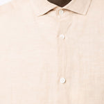 Camicia a maniche lunghe in beige Frescobol carioca - uomo 