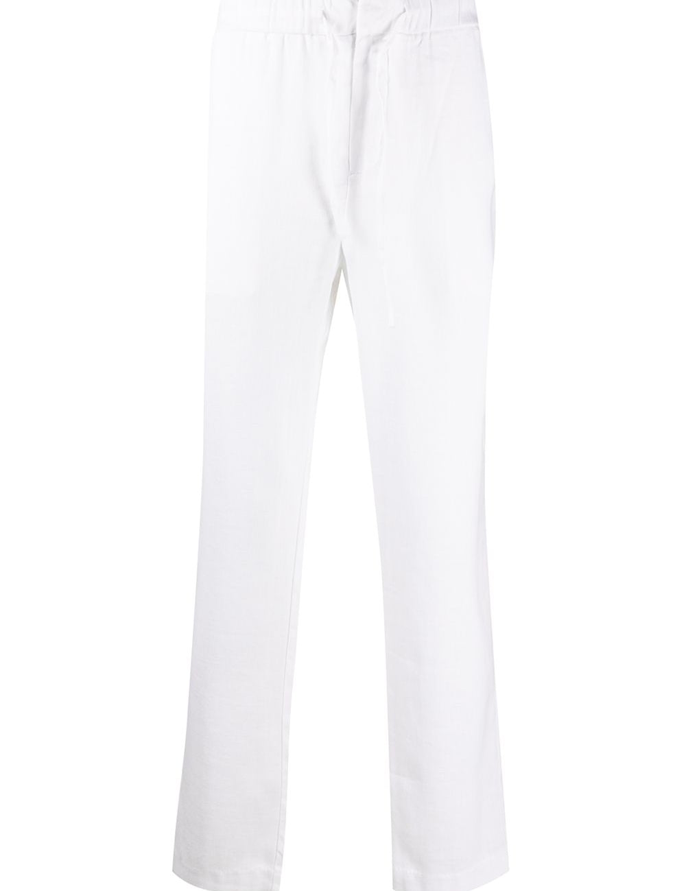 Pantaloni taglio straight in bianco Frescobol carioca - uomo 