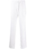 Men's Frescobol Carioca white straight-leg trousers