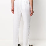 Pantaloni taglio straight in bianco Frescobol carioca - uomo 