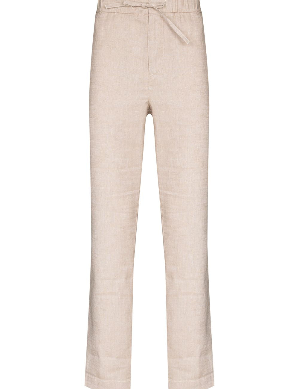 Chino con coulisse Oscar in beige Frescobol carioca - uomo 