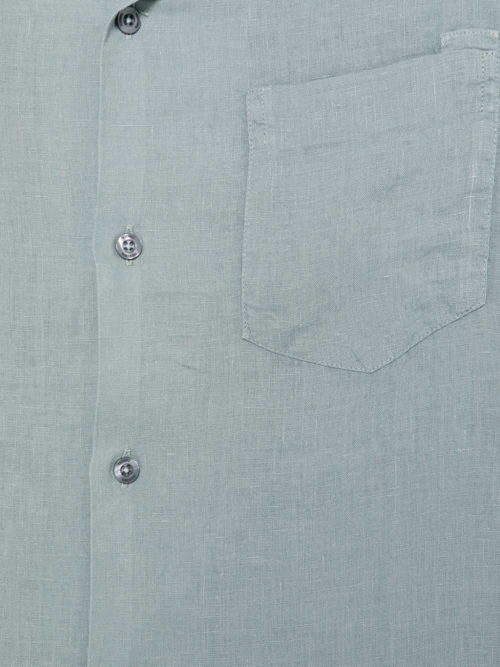Camicia a maniche corte angelo in blu Frescobol carioca - uomo 